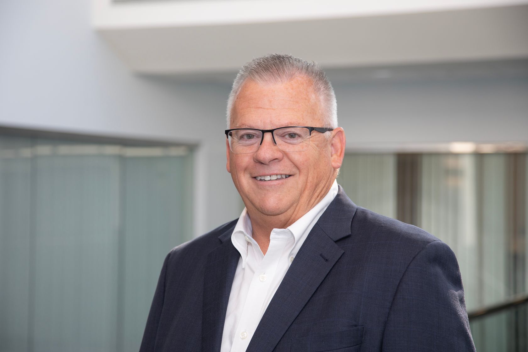 Headshot of Jim West, Senior Vice President and Chief Operating Officer. 