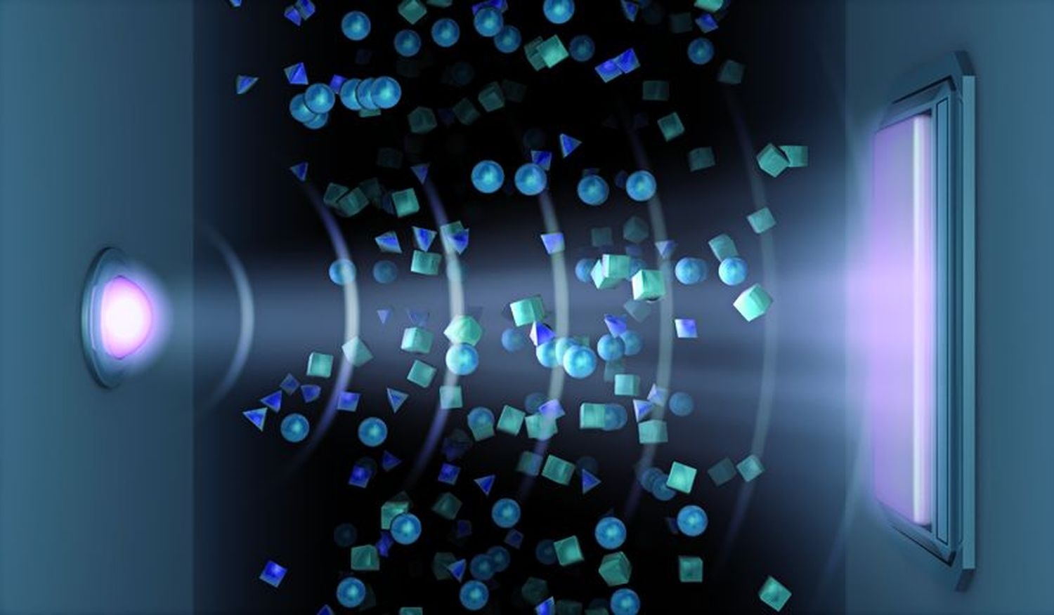 Illustrated representation of the Adimea Technology ending the process of measuring the real-time Kt/V during a patient's treatment.