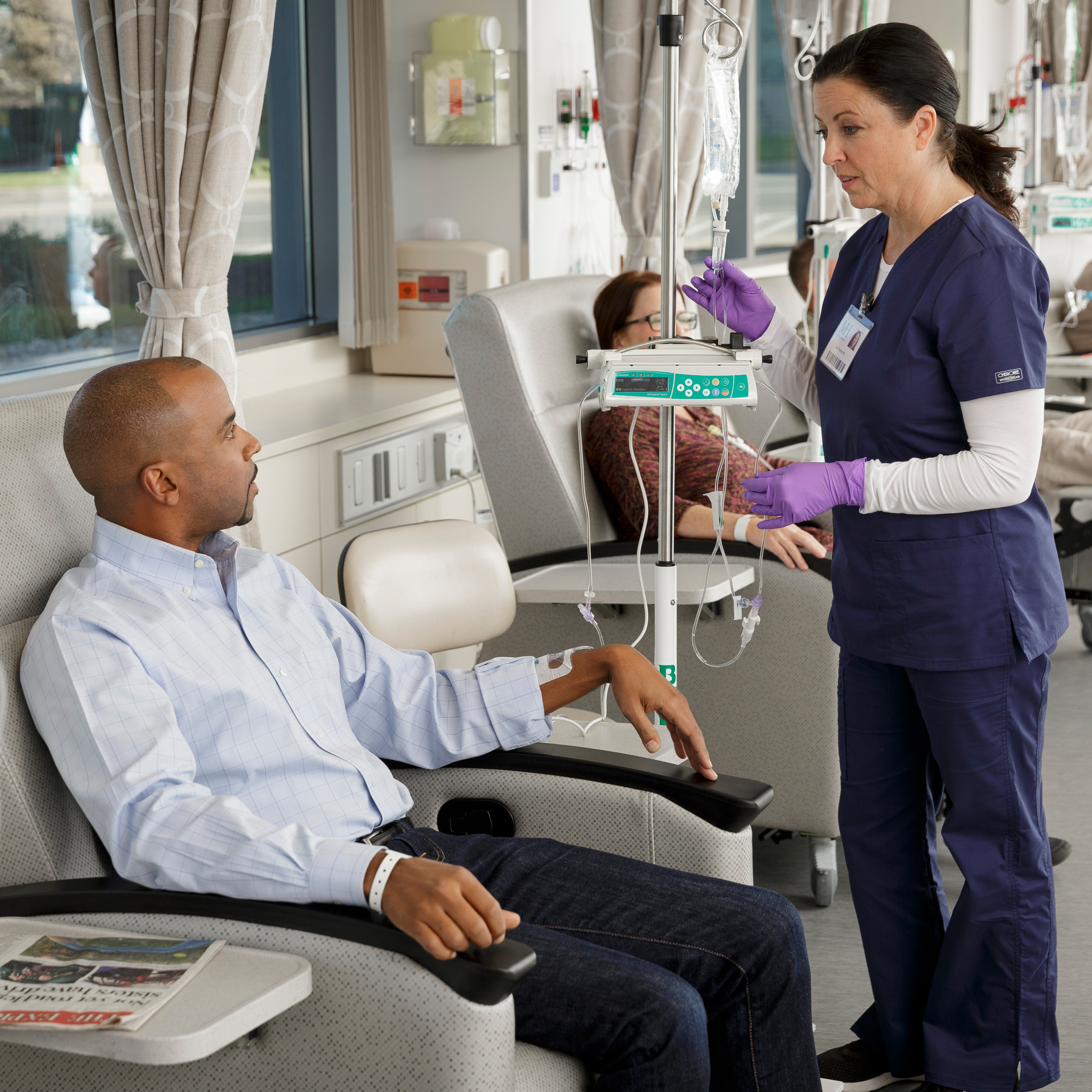 Oncology Website Page Image - oncology-room-with-pumps-sqaure