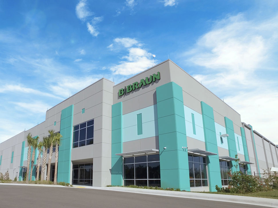 B. Braun Medical Inc.'s Daytona facility.