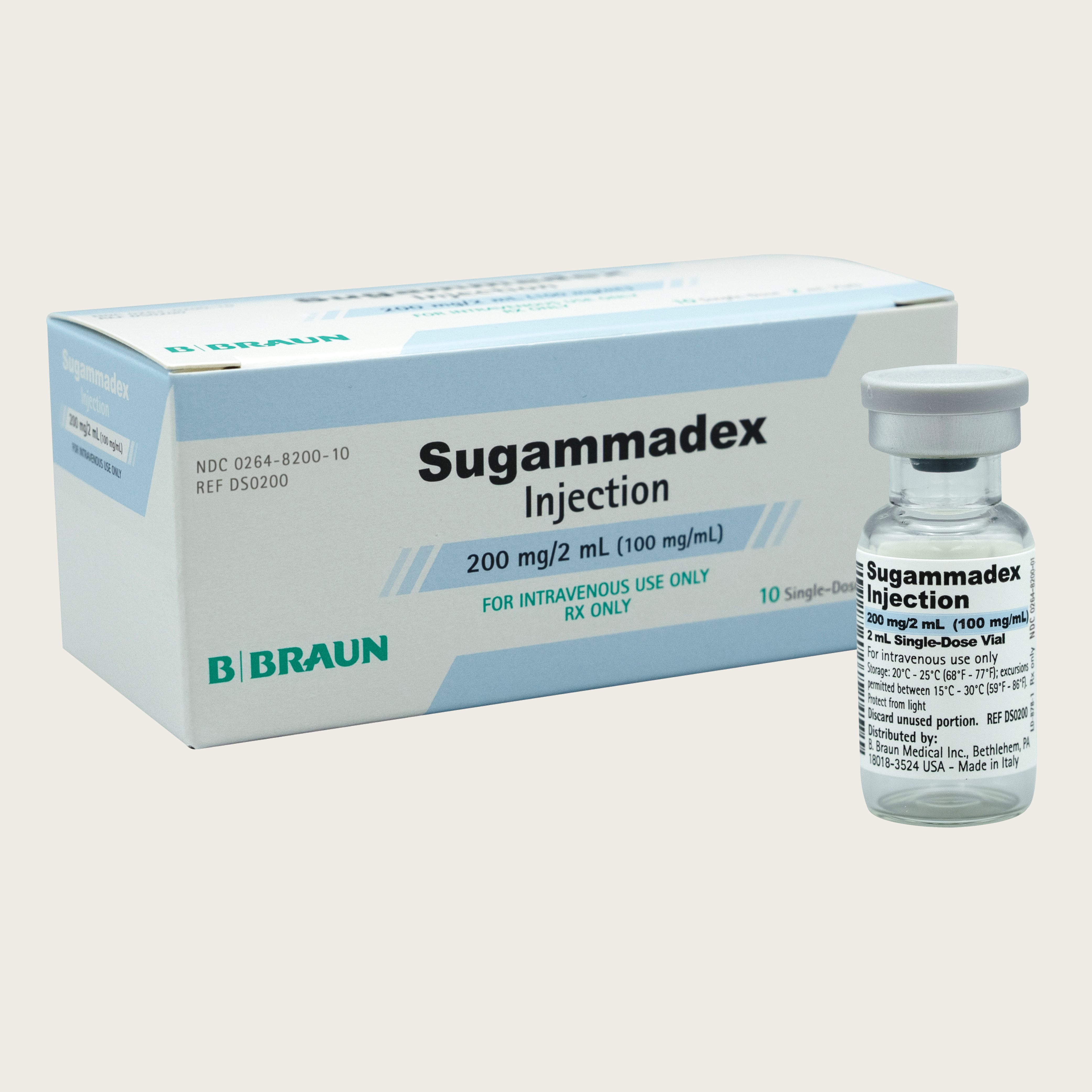Sugammadex product image. 
