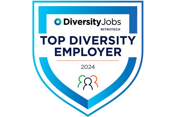 2024 Top Diversity Employer Badge by DiversityJobs