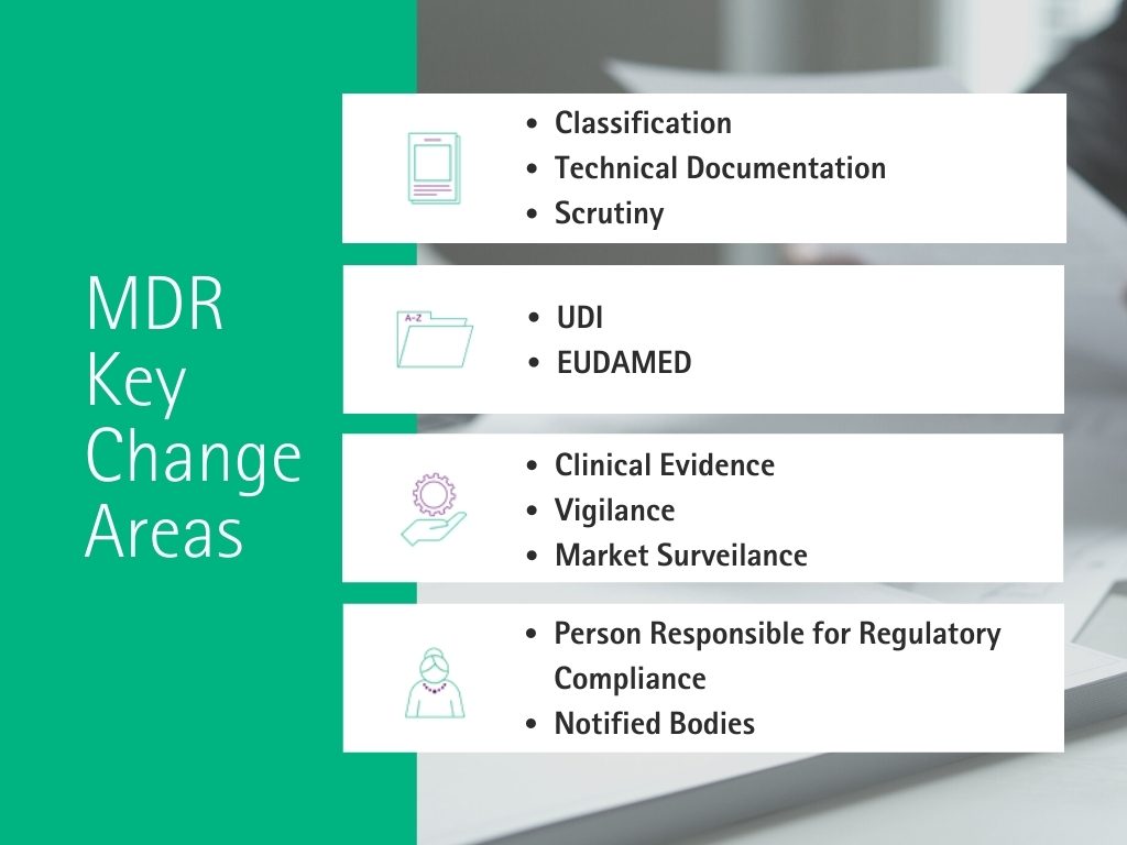 MDR Key Change Areas