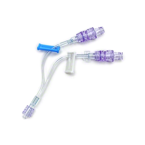 Nexus Medical Needleless Connectors, 4" Bifurcated Microbore Extension Set